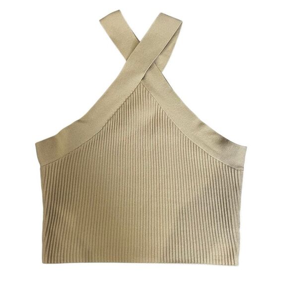 Forever 21 Ribbed Halter Top Size Medium - Picture 9 of 15